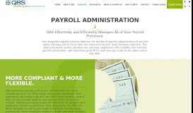 
							         Payroll Administration - QBS | PTO, Garnishment, Deduction								  
							    
