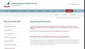 
							         Payroll and Benefits / About Payroll & Benefits								  
							    