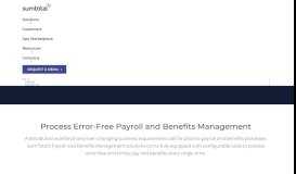
							         Payroll and Benefits Management Solutions - SumTotal								  
							    