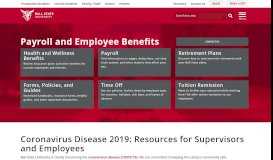 
							         Payroll and Employee Benefits | Ball State University								  
							    