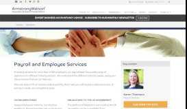 
							         Payroll and Employee Services | Armstrong Watson								  
							    