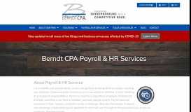 
							         Payroll Center | Berndt CPA								  
							    