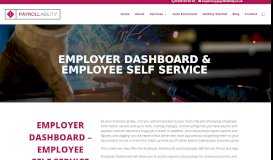 
							         Payroll Employer and Employee Dashboard - Self Service Payroll								  
							    