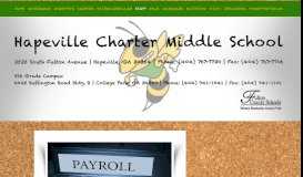 
							         Payroll — Hapeville Charter Middle School								  
							    