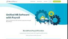 
							         Payroll Integrations | ADP, Paycor & Proliant | BerniePortal								  
							    