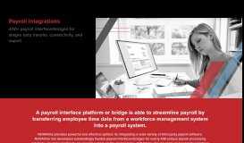 
							         Payroll Interface Software - Novatime								  
							    