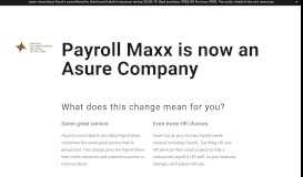 
							         Payroll Maxx — HR Software & Consulting - Asure Software								  
							    
