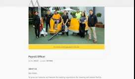
							         Payroll Officer | Menzies Group								  
							    