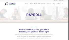 
							         Payroll - Optimum Employer Solutions								  
							    