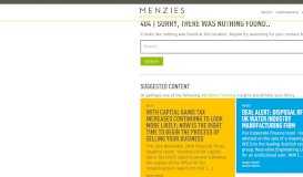 
							         Payroll outsourcing services | Payroll services company | Menzies								  
							    