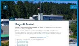 
							         Payroll Portal | Employees | VIU | Canada								  
							    