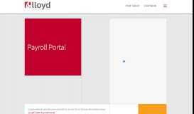 
							         Payroll Portal - LLoyd Staffing								  
							    