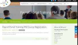 
							         Payroll Portal Training PM | Strictly Education | Schools & Academy ...								  
							    