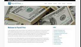 
							         Payroll Pros | Home - Payroll Pros LLC								  
							    