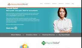 
							         Payroll Relief - AccountantsWorld								  
							    