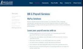 
							         Payroll Services — Angolano & Company								  
							    