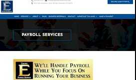 
							         Payroll Services | Eaton's Income Tax Services								  
							    