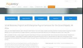
							         Payroll Services for Grand Rapids, MI Small Business to Enterprise								  
							    