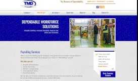 
							         Payroll Services Houston & Dallas| TMD Staffing								  
							    