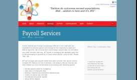 
							         Payroll Services - JR3								  
							    