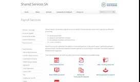 
							         Payroll Services | Shared Services SA								  
							    