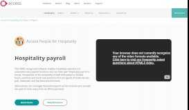 
							         Payroll system | The Access Group								  
							    