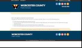 
							         Payroll - Worcester County Public Schools								  
							    