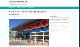 
							         Payslipview – Tesco's official portal for its employees								  
							    