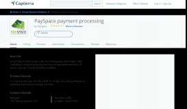 
							         PaySpace payment processing Reviews and Pricing - 2020								  
							    
