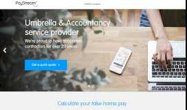
							         PayStream: Limited company accounting designed for contractors								  
							    
