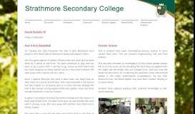 
							         PB30 - Strathmore Secondary College								  
							    