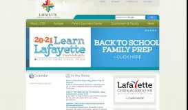 
							         { PBIS : LPSS : Lafayette Parish School System }								  
							    