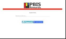 
							         PBIS Rewards - Student								  
							    