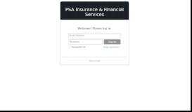 
							         P&C Client Portal - PSA Insurance and Financial Services								  
							    