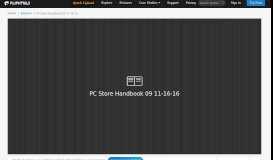 
							         PC Store Handbook 09 11-16-16 Pages 1 - 50 - Text Version ...								  
							    