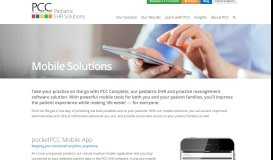 
							         PCC Mobile Solutions: Convenient mobile app and patient portal for ...								  
							    