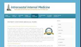 
							         PCMH - Intracoastal Internal Medicine								  
							    