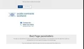 
							         PCS-Tender - Public Contracts Scotland								  
							    