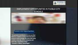 
							         pcshr | Employment Opportunities - Pueblo City Schools Human ...								  
							    