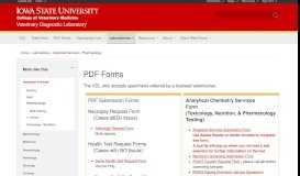 
							         PDF Forms | Iowa State University								  
							    