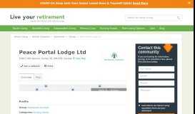 
							         Peace Portal Lodge Ltd, Surrey, BC - Live your retirement								  
							    