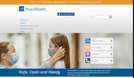 
							         PeaceHealth - Hospitals and Medical Clinics in Washington, Oregon ...								  
							    