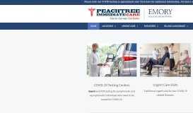 
							         Peachtree Immediate Care | Emory Urgent Care Network | 28 Locations								  
							    