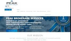 
							         Peak Brokerage Services, LLC – P: (855) 949-PEAK								  
							    