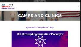 
							         Peak Training Gymnastics Camp — All Around Academy of Gymnastics								  
							    