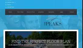 
							         Peaks at Gainesville: Apartments in Gainesville For Rent								  
							    