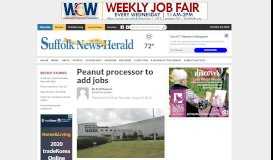 
							         Peanut processor to add jobs - The Suffolk News-Herald | The Suffolk ...								  
							    