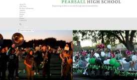 
							         Pearsall High School								  
							    