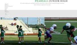 
							         Pearsall Junior High								  
							    