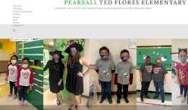 
							         Pearsall Ted Flores Elementary								  
							    